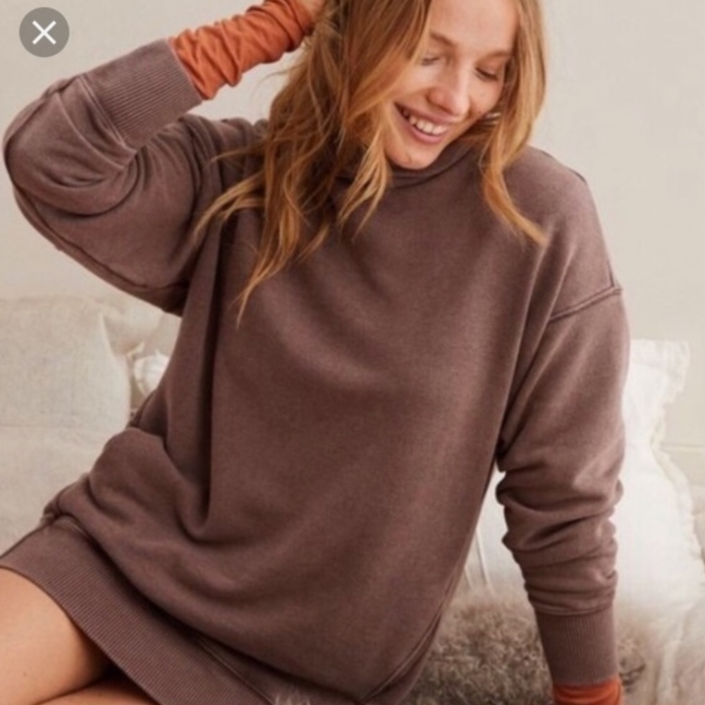 Aerie Soft Turtleneck Sweatshirt